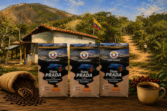 Tinto Prada speciality roasted coffee beans - medium dark - 3 pack bundle - free delivery